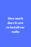 How much does it cost to install 