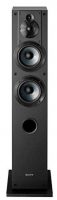 Sony SSCS3 3-Way Floor-Standing Speaker (Single) - Black