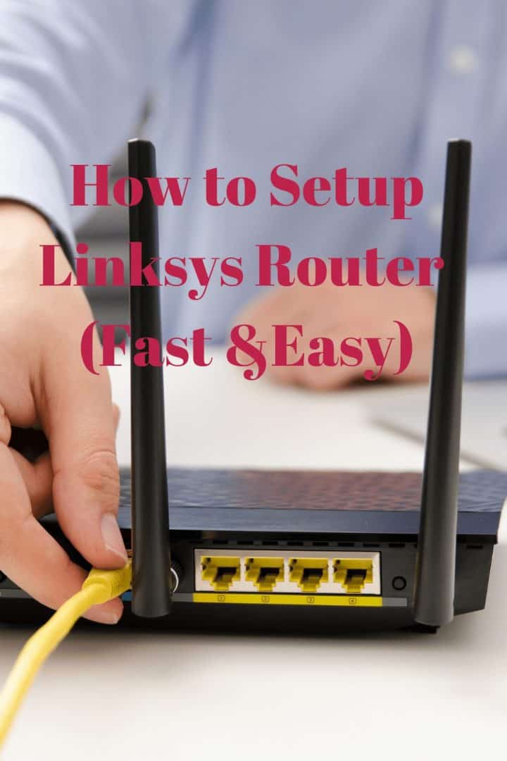 linksys router configuring